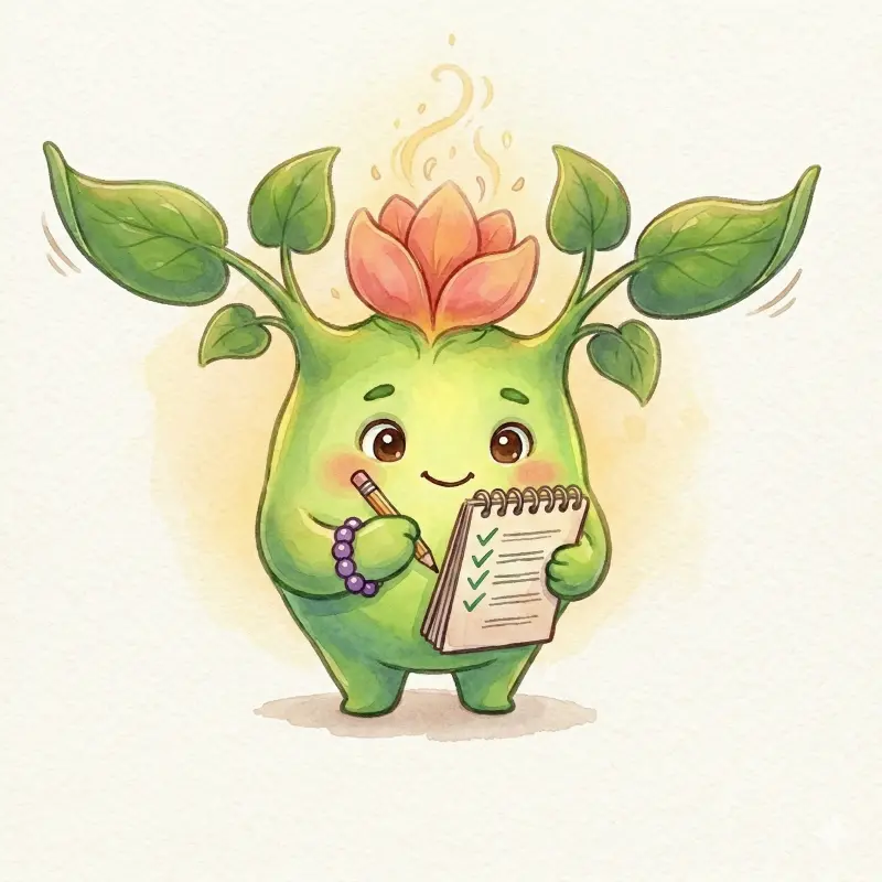 Bloomie with a Checklist