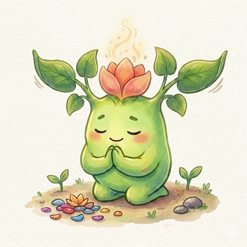 Bloomie Praying